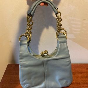 Coach Vintage Blue Leather Bag